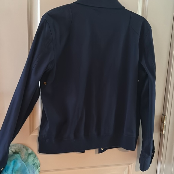 Lauren Ralph Lauren Vintage Cotton Baseball Jacket sz L NWT - Picture 9 of 13